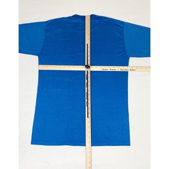 Vintage I Survived a Night of Andy Singing T-shirt Mr Moto Movie Store - Picture 6 of 9